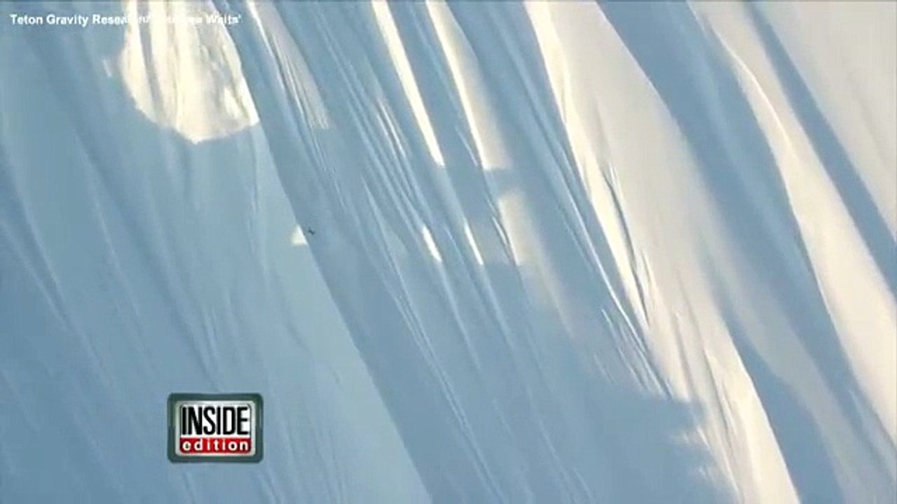 Shocking Video Shows Skier Miraculously Survive 1,600 Foot Fall