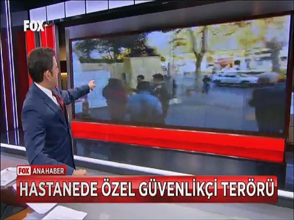 Hastaneye röportaj için giden Fox Haber ekibine Güvenlikçi terörü