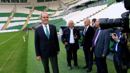 Büyükşehir stadyumu federasyonu bekliyor