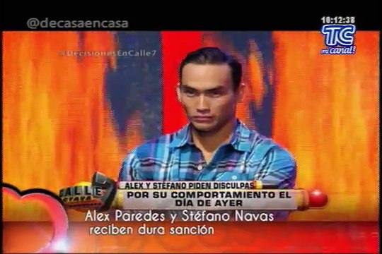 De Casa En Casa - Pelea entre Stefano Navas y Alex Paredes