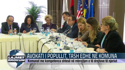 AVOKATI I POPULLIT, TASH EDHE NË KOMUNA