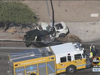 Serious crash on 41st Avenue and Union Hills