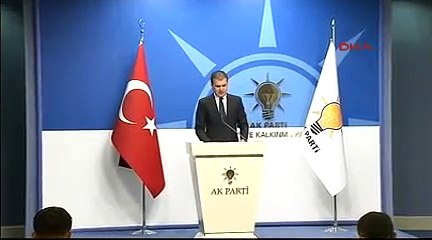 Ömer Çelik- AB ilerleme raporundaki 'çatışma ortamının bitmesi' cümlesi yanlış bir tabir -