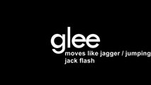Glee Moves Like Jagger / Jumping Jack Flash