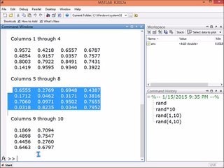 10 MATLAB RANDOM MEAN MEDIAN SYSMS (IN HINDI)
