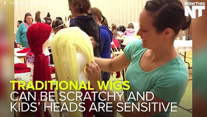 Mom Makes 'Magic' Wigs For Girls With Cancer