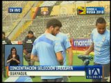 La Selección Uruguaya continúa concentrada en Guayaquil