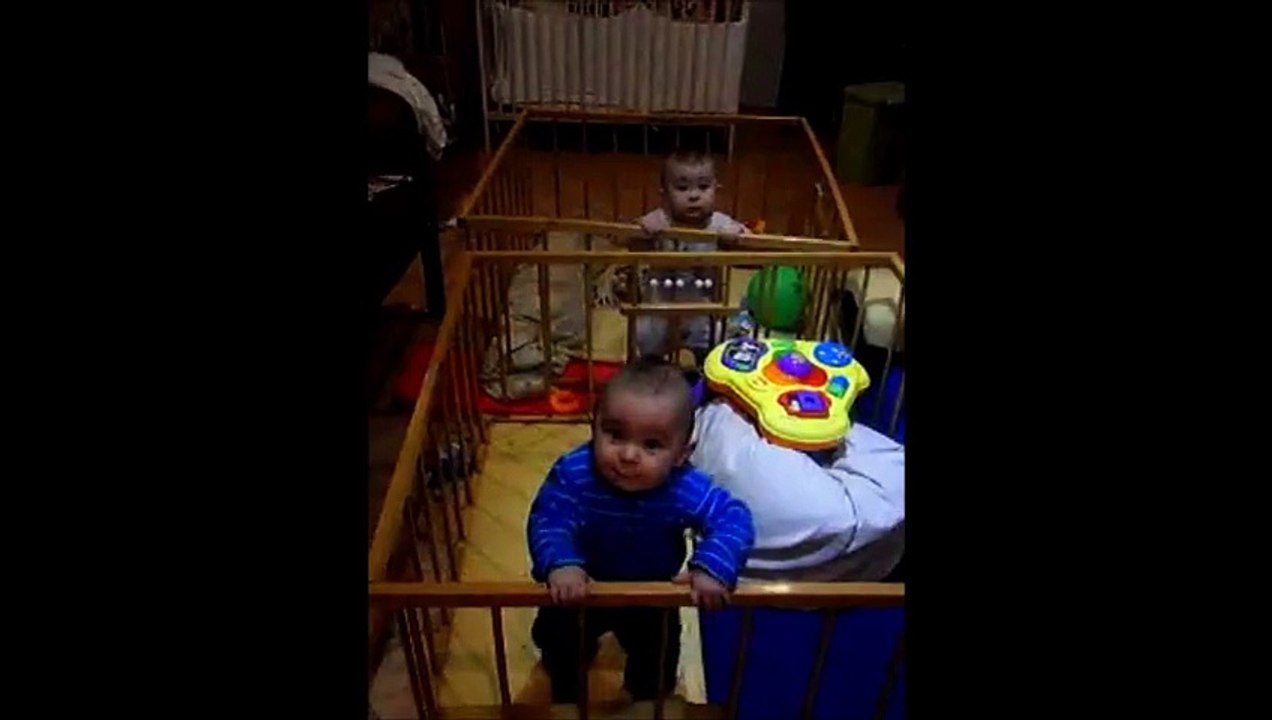 a cheval Yann et Soan 8 mois