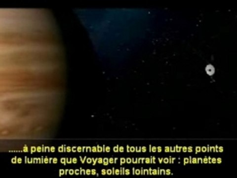 Point bleu pâle Pale blue dot C Sagan