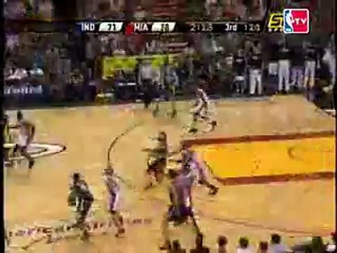 Heat 98 Pacers 96 (F)01-26-08Dwyane Wade scored 35 points