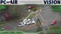 FOOTAGE : Vehicle Drives Wrong Way in Police Chase