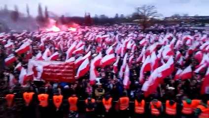 Marsz Niepodległości 2015 - przemówienie - ks. Jacek Międlar