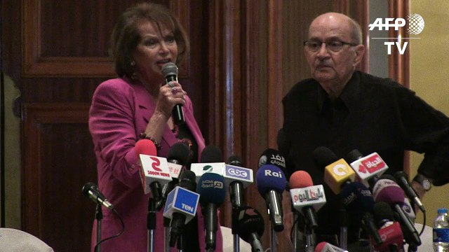 Claudia Cardinale in Cairo for film festival