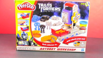 Скачать видео: PLAY DOH Transformers - Mater Lightning McQueen Bumble Bee Optimus Prime by HobbyKidsTV