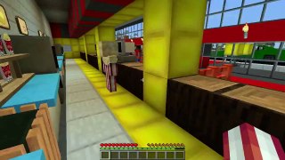 Minecraft Jobs - WORKING AT THE CINEMA! (Custom Roleplay)