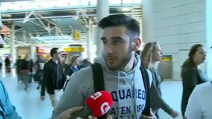 Salvio já está em Portugal depois da recuperação da lesão em Itália.