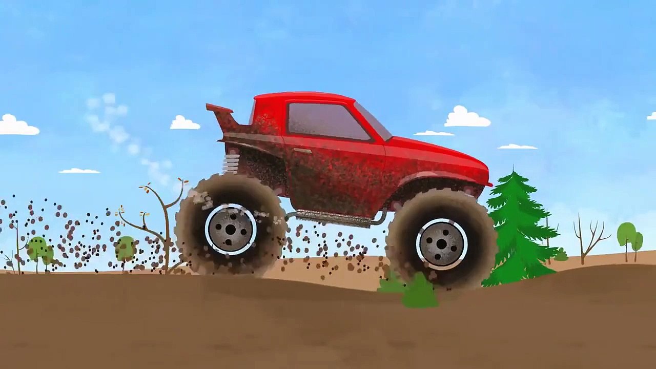 Doktor Mac Wheelie - Der schmutzige SUV und die Autowäsche | Cartoon für Kinder