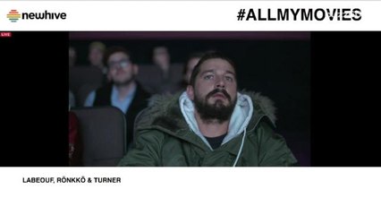 Shia LaBeouf is streaming himself watching all of his movies