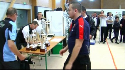 remise des coupes à l'Open de Morée