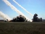 Ukraine War • Artillery volley of MLRS BM 30 Smerch to Pskov paratroopers