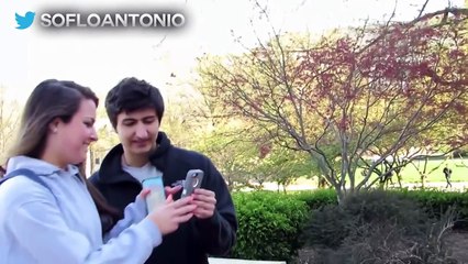 Kissing Prank How to Kiss SEXY Girls using Snapchat Picking Up Women Funny Pranks 2015