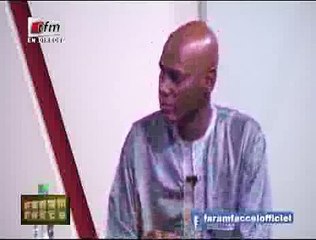 émission faram facce Bababcar Gaye ( PDS) Vs Youssou Touré ( APR) part1