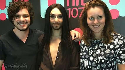 Conchita Wurst - Cat and Amos, Hit 107 Radio - Adelaide, 12.11.2015
