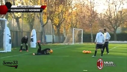 milan training session 11.11.2015