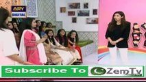 mahira khan telling about samia mumtaz's slap in sadqy tumhare -