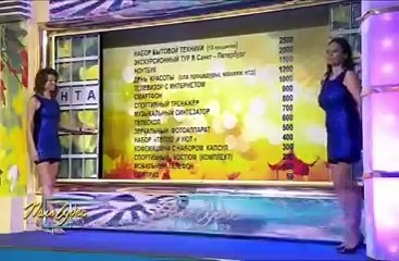 Девушка на Поле Чудес выиграла все призы