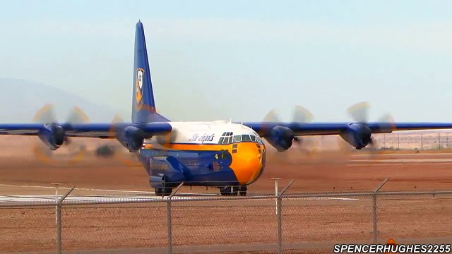 2013 NAF El Centro Air Show Blue Angels C 130 FAT ALBERT