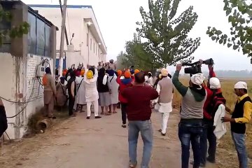 Police vs Bhai Amrik Singh Ajnala