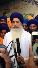 Jathedar Amrik Singh Ajnala Statement