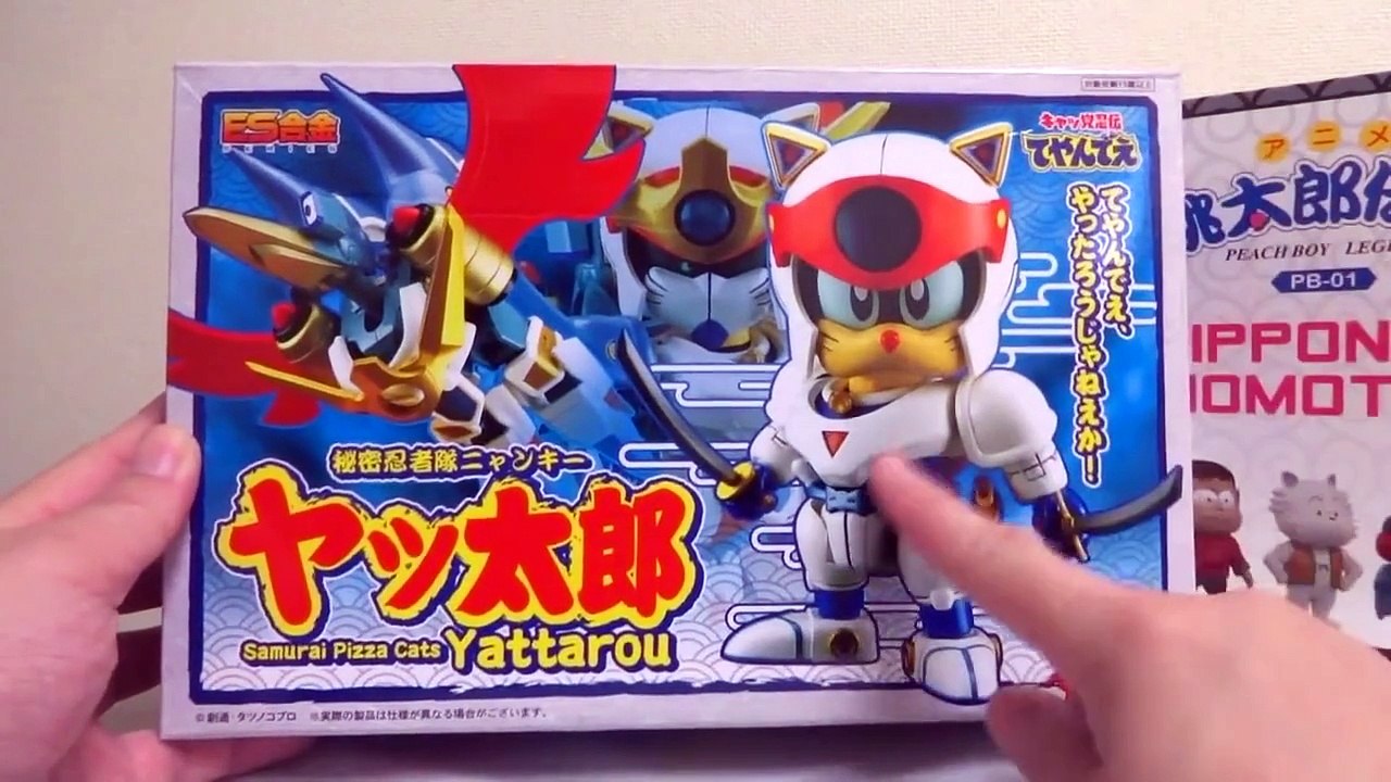 直撃世代は集合w アニメ 桃太郎伝説 変化テクターが香港でリメイクだと 桃太郎レビュー Peachboy Legend Pb 01 Review Dailymotion Video