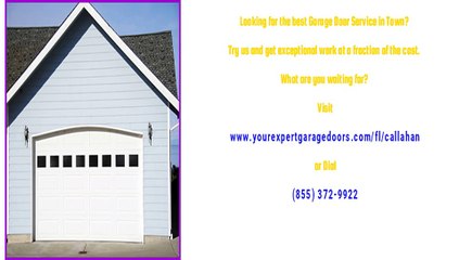 Reliable Commercial Garage Door Repair in Callahan, FL 🚪
