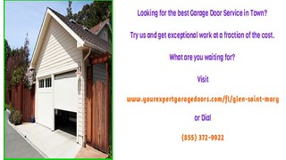Glen Saint Mary, FL Garage Door Repairs