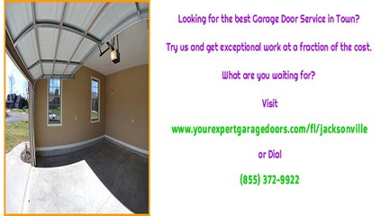 Jacksonville, FL Garage Doors Repair Service