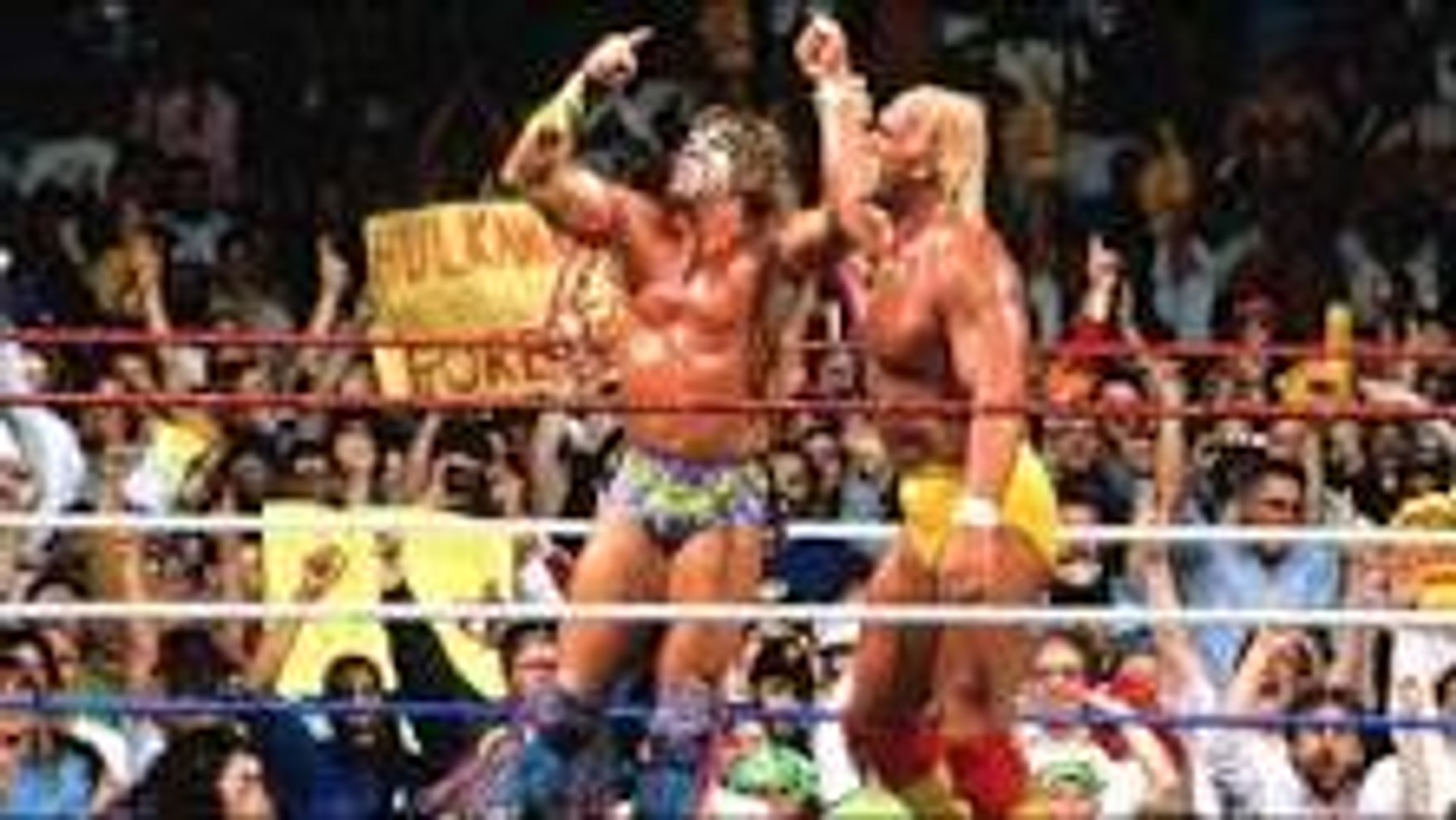 Hulk Hogan vs. Ultimate Warrior- WrestleMania VI - Champion vs. Champion  Match - video Dailymotion