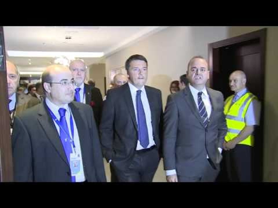 Malta - Renzi per summit Ue – Africa sulla migrazione (11.11.15)
