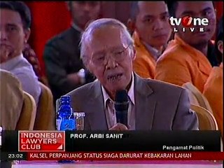 Prof ARBI SANIT ILC Terbaru 10 November 2015 BENARKAH DEMOKRASI MULAI DIKEBIRI ?