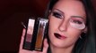 Dark Double Winged Eyeliner Smokey Eye Makeup Look _ Gothic Arabic Glitter Make-up Tutorial