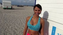 HOT Booty and Thighs Workout at the Beach!