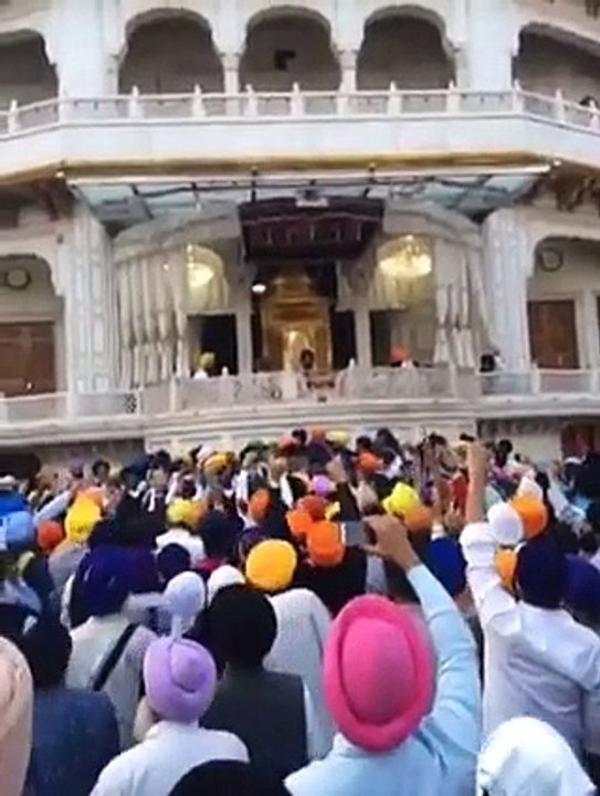 Jathedar Mand to do ardas