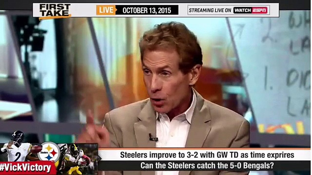 ESPN First Take - Can the Steelers Catch the Bengals ?