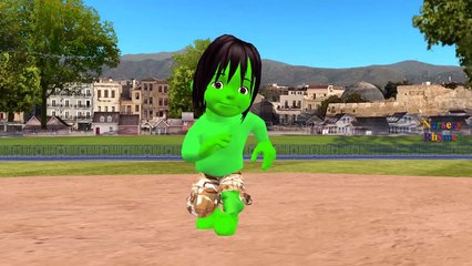 Hulk Vs Superman Cartoons Singing Finger Family Nursery Rhymes for Children | Epic Rap Bat