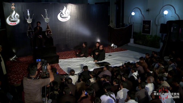 Mazhar Abidi Live Salam Khwani At Farhan Ali Waris Shab-e-Bedari 17th Moharram 2015