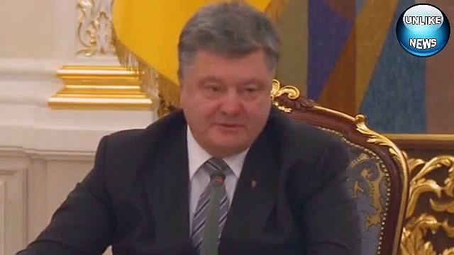 Нетрезвый Порошенко выразил уверенность о вступлении в Евросоюз.