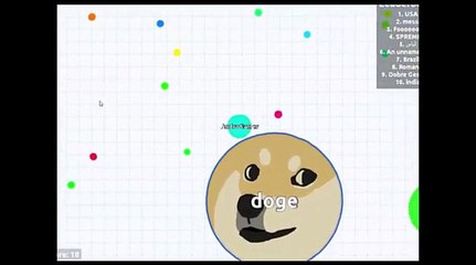 Run forrest run (Agar io) unique escapes 1