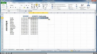 Excel, Baslangıc_5-Formül ve İşleve Giriş_6-Formülleri Kopyalama