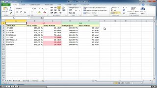 Excel, Baslangıc_3-Sayfa Biçimlendirme_7-Sayfa Sekmelerini Özelleştirme